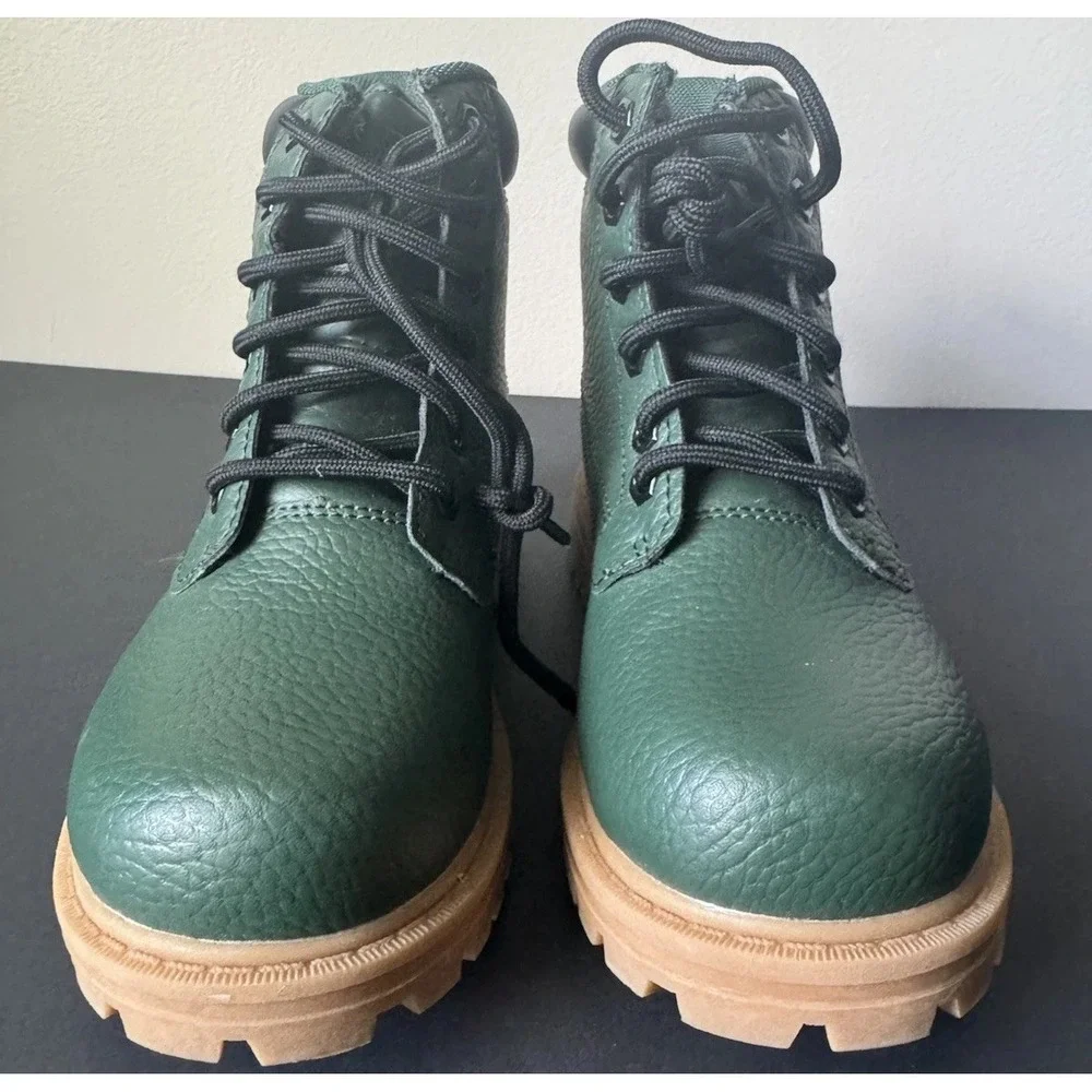Fila Edgewater Kid's Green Synthetic Leather Boots Size 1‎